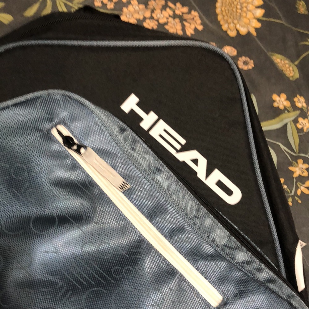 Head Core Performance Classic Large Tennis Racket Backpack Bag in Black and Blue - Picture 2 of 9